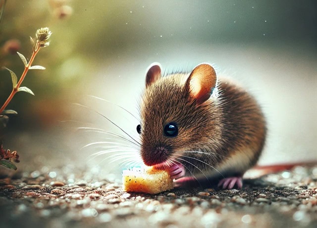 close image of rat