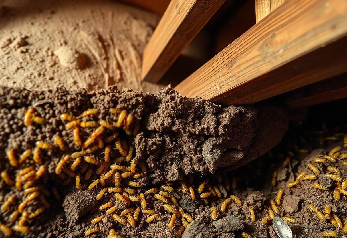 Termite problems in home