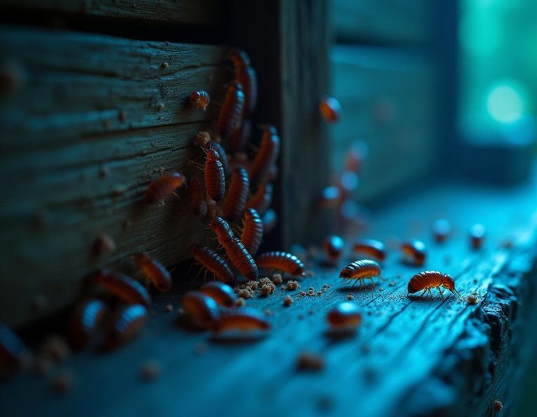 Termite infected home