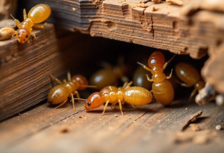 Termite wooden floor